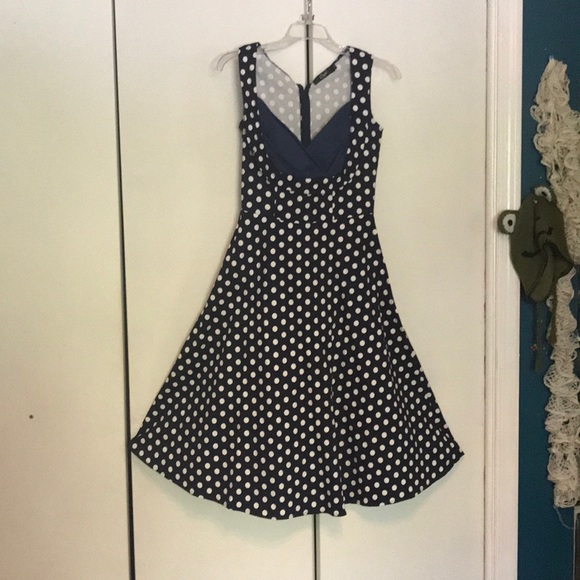 Polka Dot A-Line Dress - NEVER WORN - Picture 5 of 8
